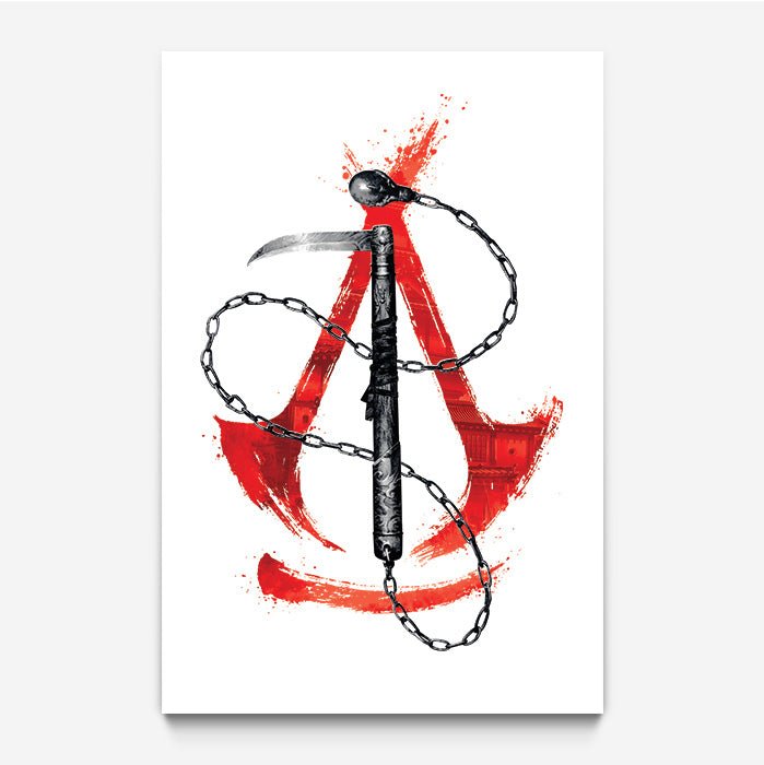 Assassin's Creed Shadows – Kusarigama - Assassin's Creed art - Fine Art Print