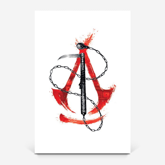 Assassin's Creed Shadows – Kusarigama - Assassin's Creed art - Fine Art Print