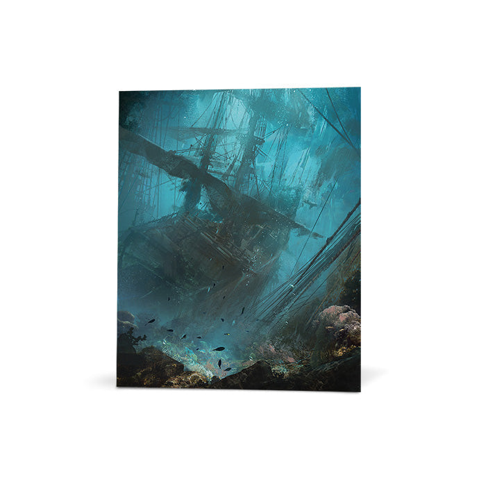 Assassin's Creed Black Flag | The Sunken Ship | Canvas Framed