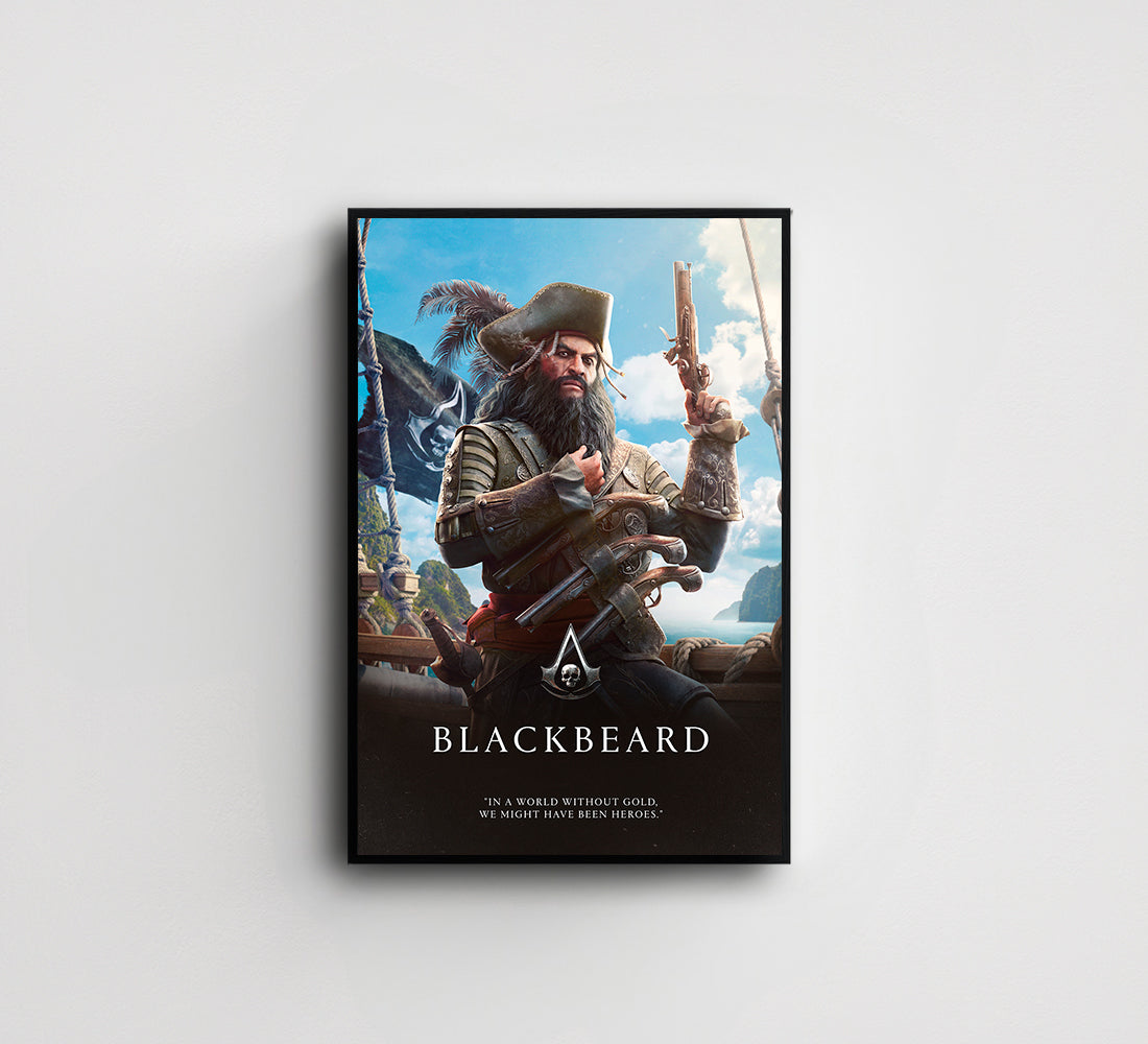 Blackbeard Portrait