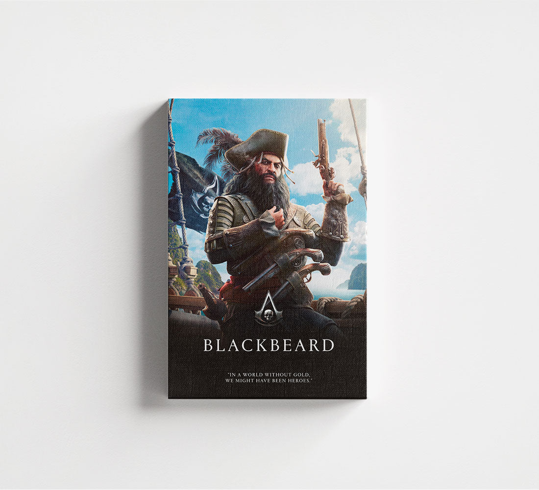Blackbeard Portrait