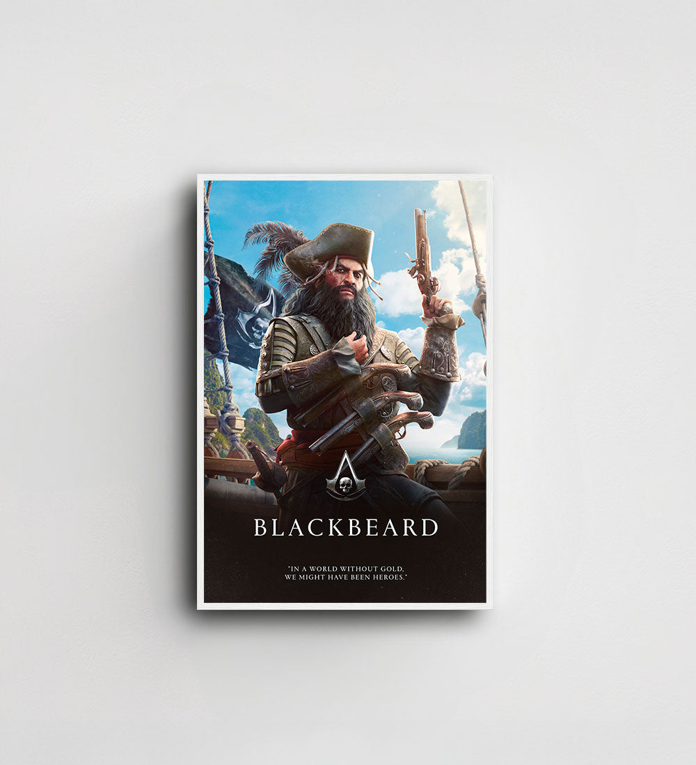 Blackbeard Portrait