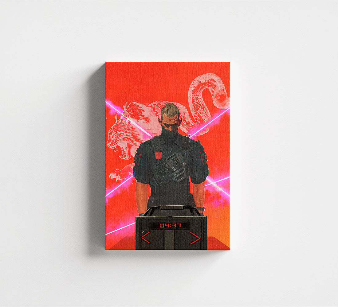 Denari Operator Denari – Operation high stakes | Six Siege X art gaming poster