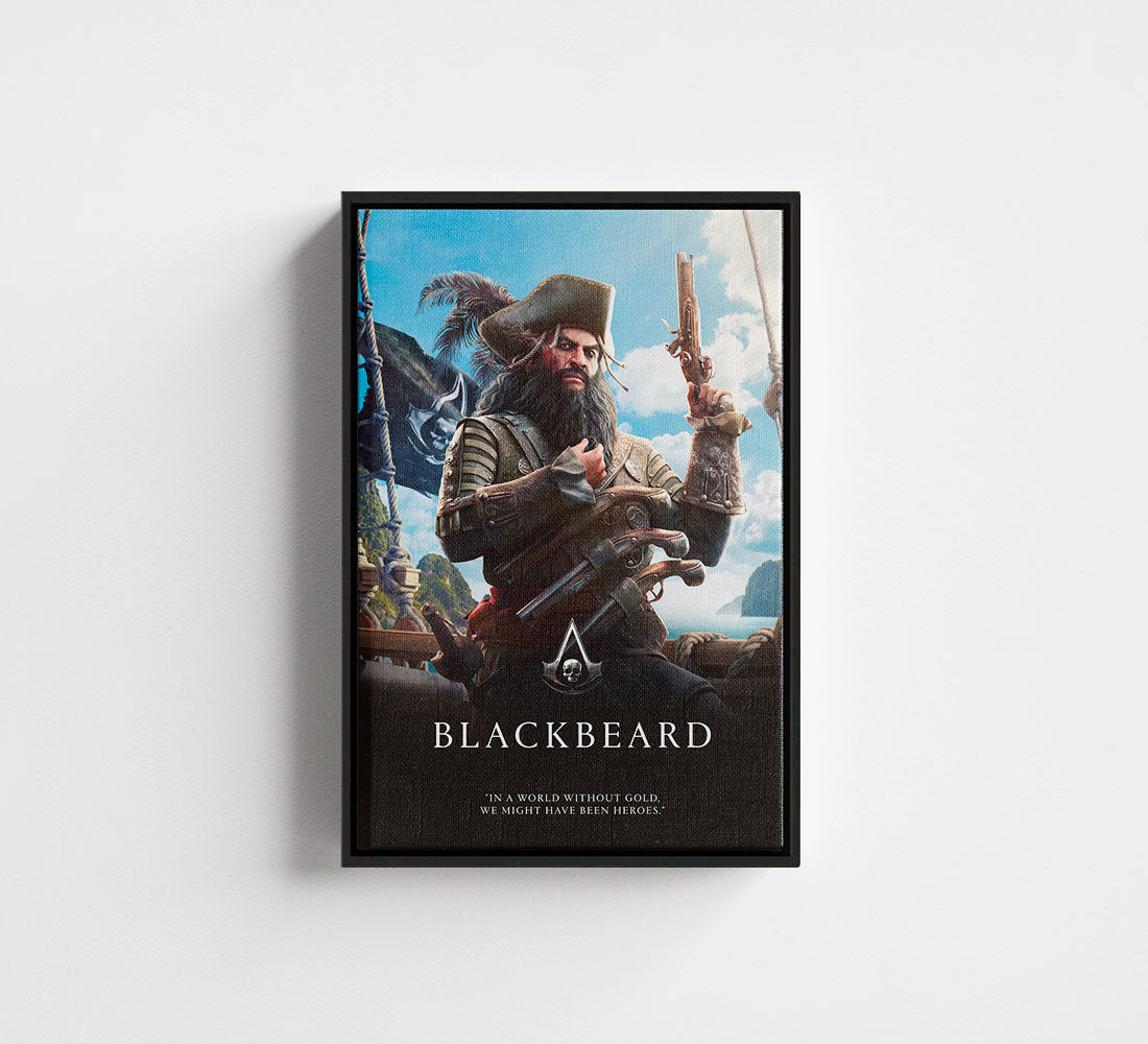 Blackbeard Portrait