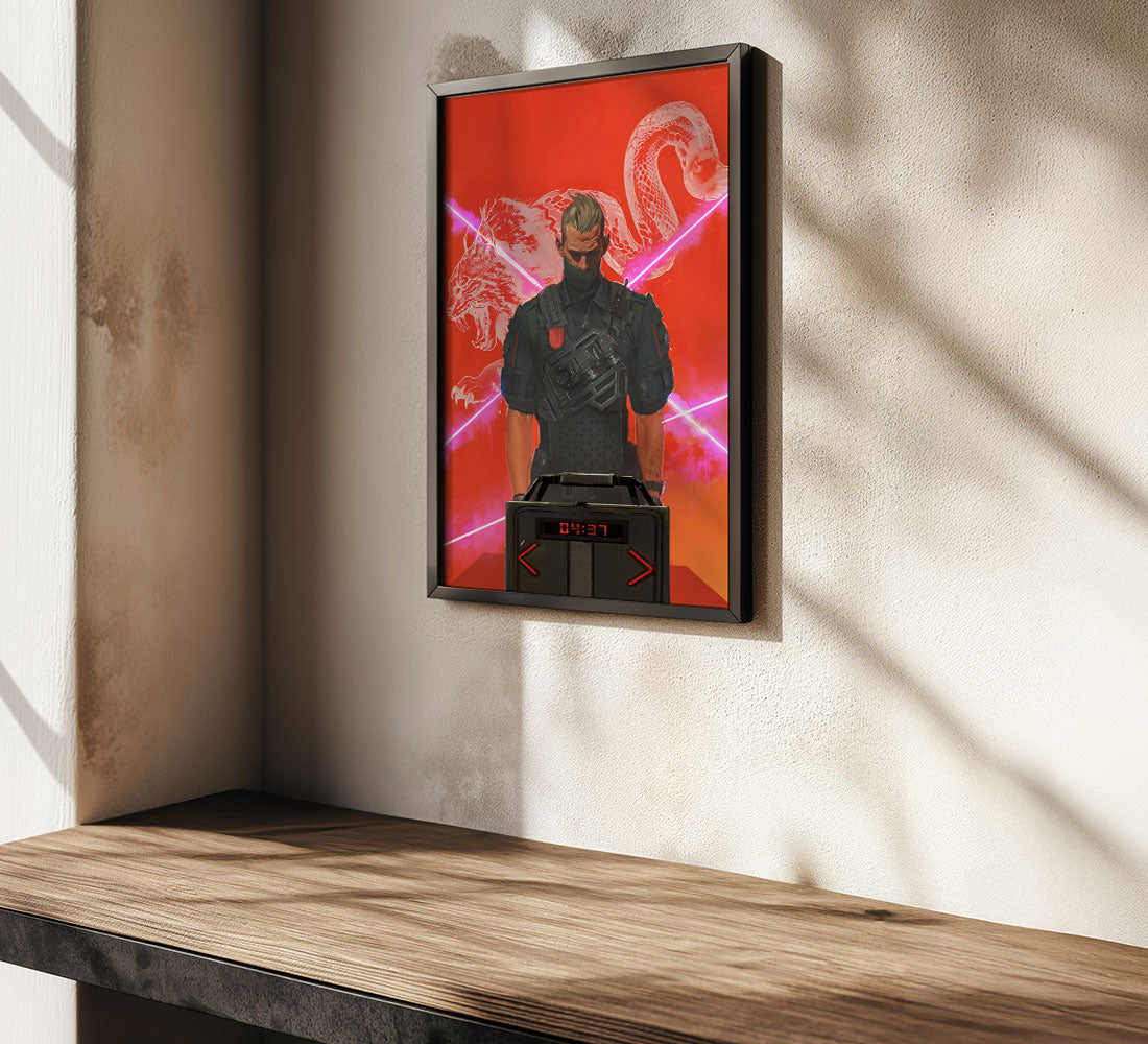 Denari Operator Denari – Operation high stakes | Six Siege X art gaming poster
