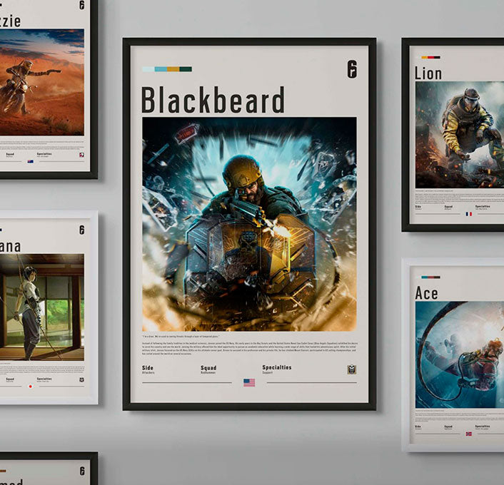 Anniversary R6 Rainbow Six Siege 10th Anniversary Artwork – Limited Edition Signed by ...