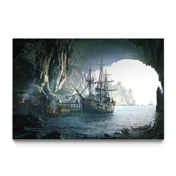 The hidden cave - Art4Fans