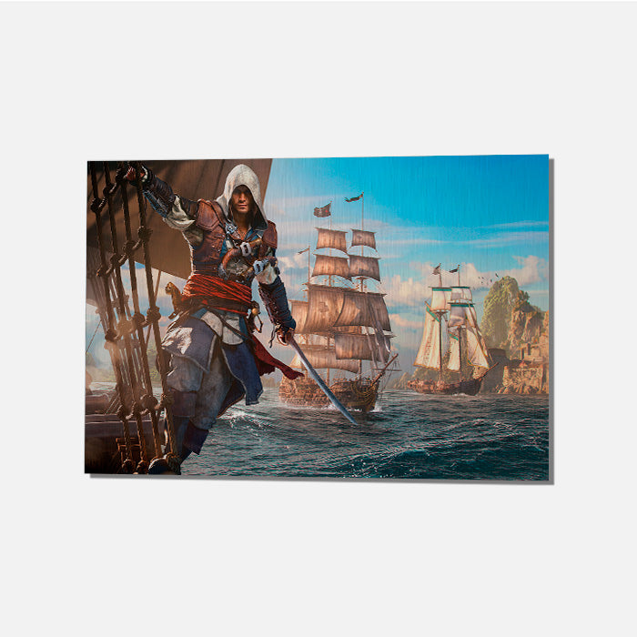 Edward Kenway at sea