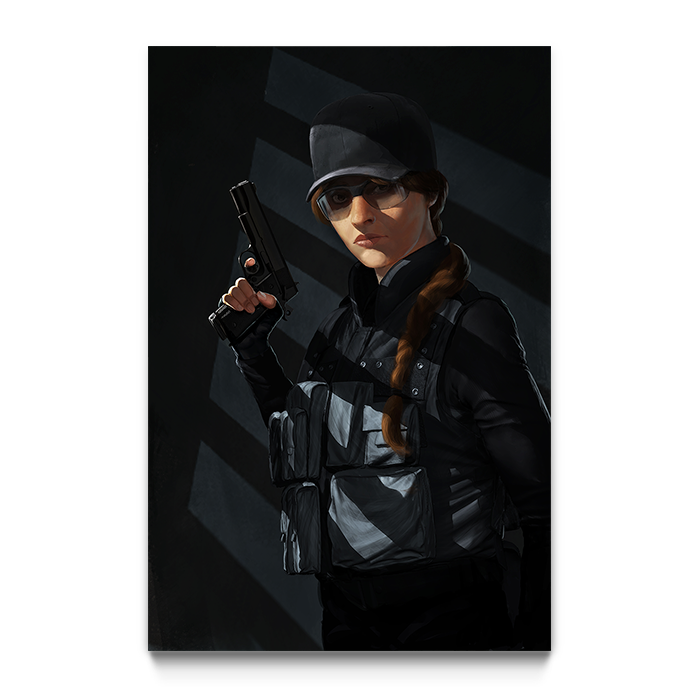 Six Siege | Ash - Portrait | Full size