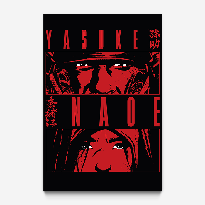 Assassin's Creed Shadows | Naoe and Yasuke look – Red version-Main picture | Art4Fans