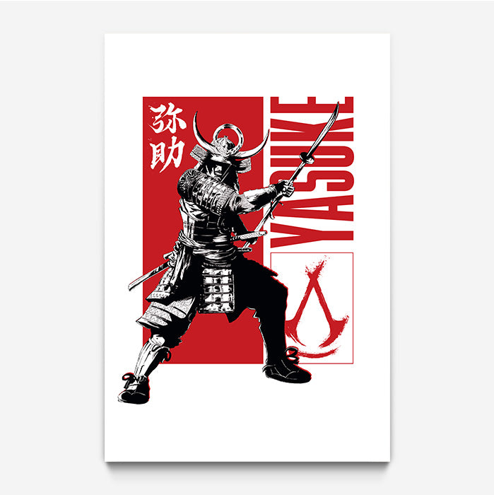 Assassin's Creed Shadows | Yasuke posing – white version-Main picture | Art4Fans