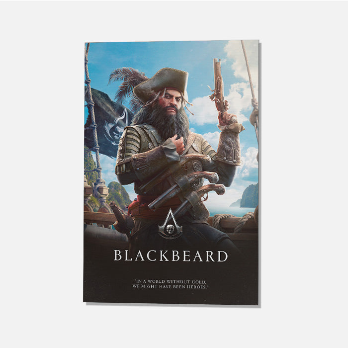 Blackbeard Portrait