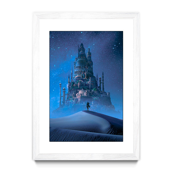 Raphaël Lacoste - A night in Persia | Limited Edition - White Frame | Art4Fans Signature
