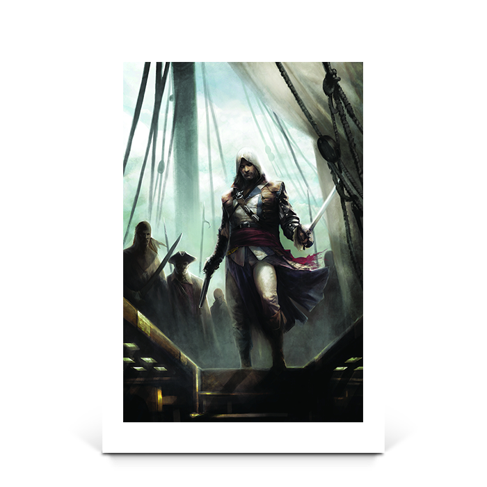 Assassin's Creed Black Flag | Captain Kenway | Canvas Framed