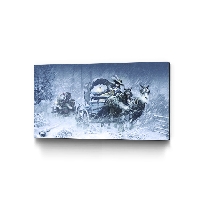 Assassin's Creed Liberation | Blizzard Chase | Canvas Framed