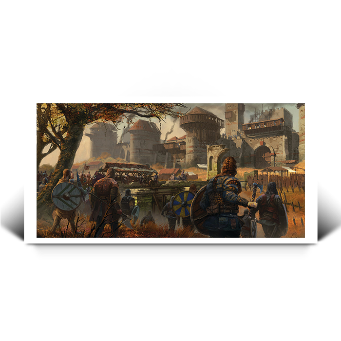 Assassin's Creed Valhalla | Ancaster Assault | Fine Art Print