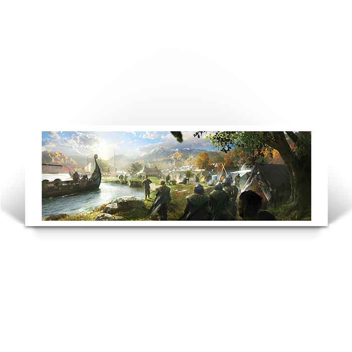 Assassin's Creed Valhalla | The Camp | Fine Art Print