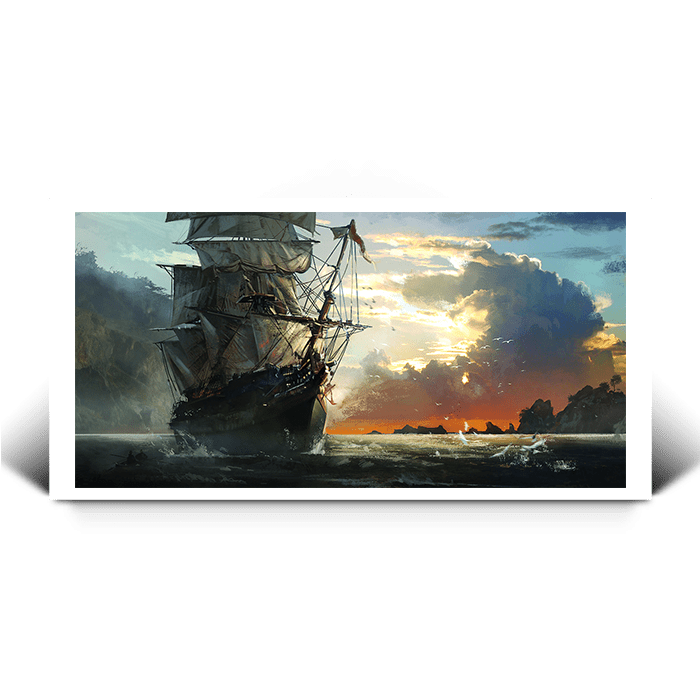 A New Horizon - Assassin's Creed art - Fine Art Print