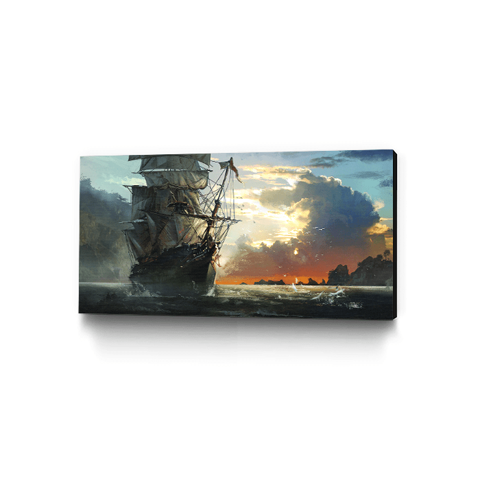 A New Horizon - Assassin's Creed art - Museum Canvas