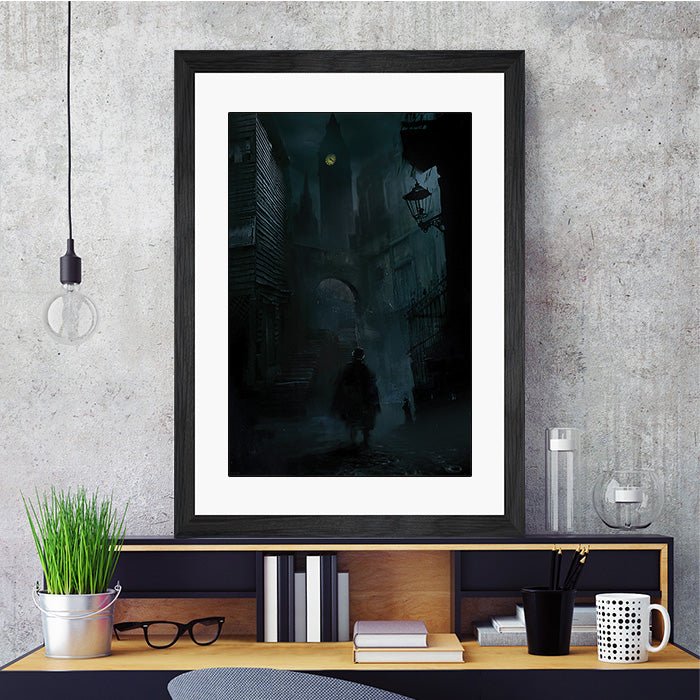 A night in Whitechapel - Assassin's Creed art - Fine Art Print