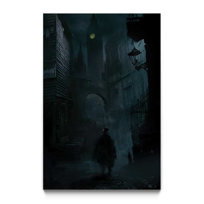 A night in Whitechapel - Assassin's Creed art - Fine Art Print