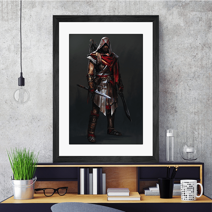 A Young Warrior - Assassin's Creed art - Fine Art Print