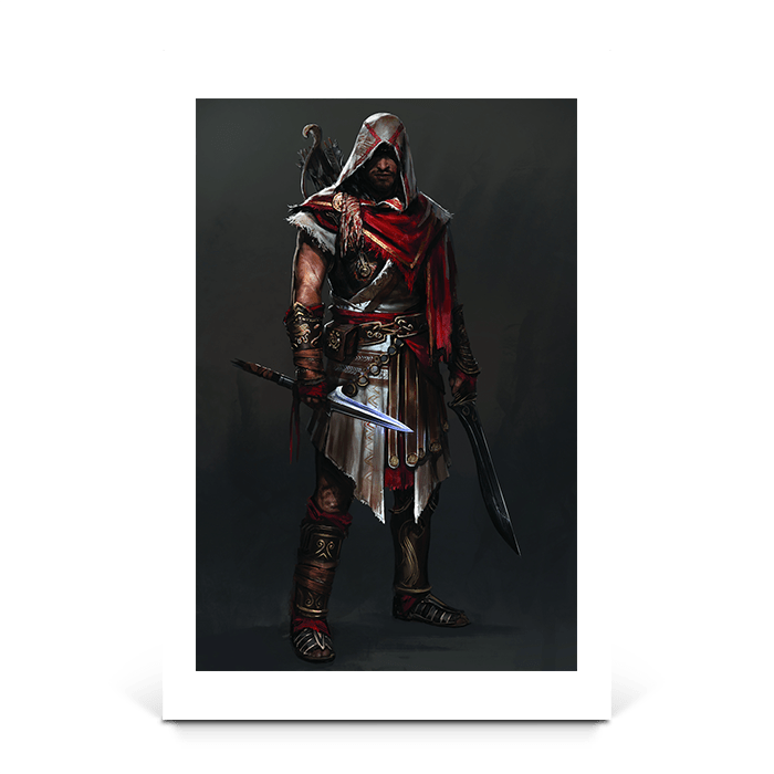 A Young Warrior - Assassin's Creed art - Fine Art Print