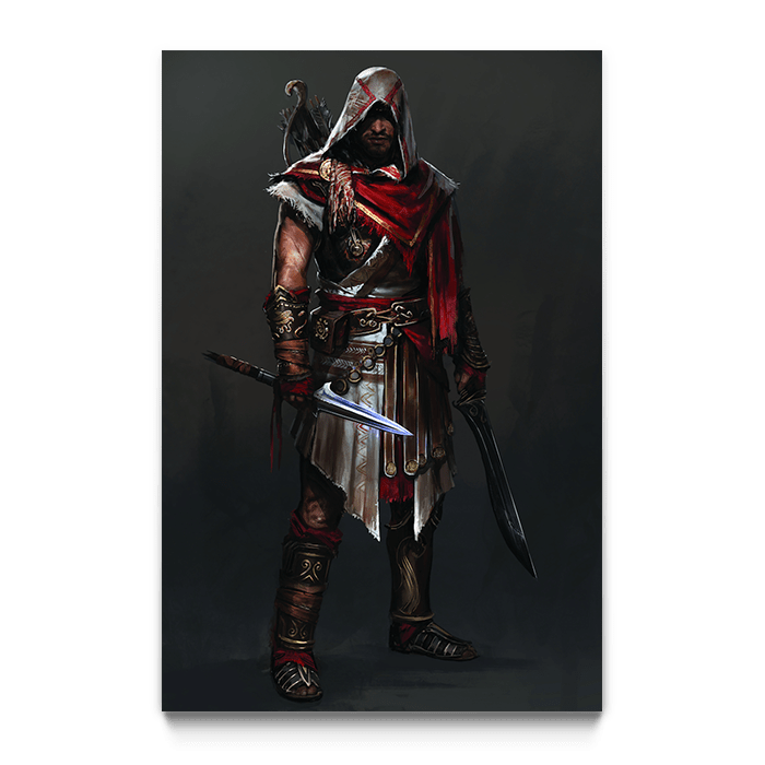 A Young Warrior - Assassin's Creed art - Fine Art Print