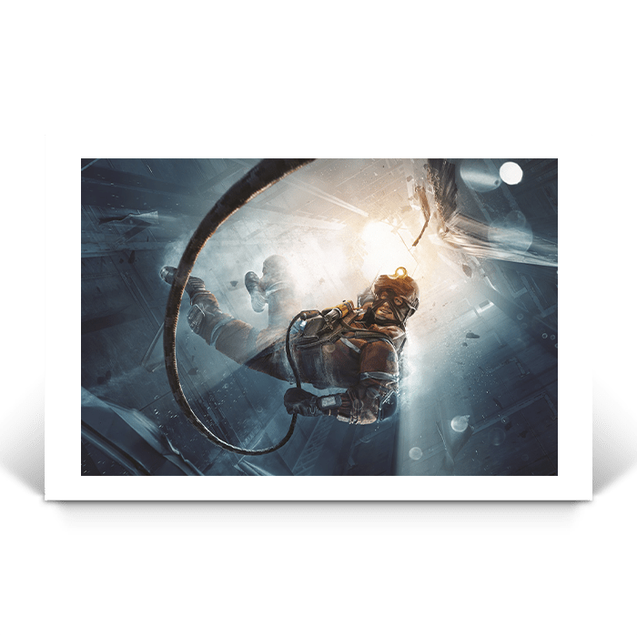 Ace in action - Six Siege art - Fine Art Print