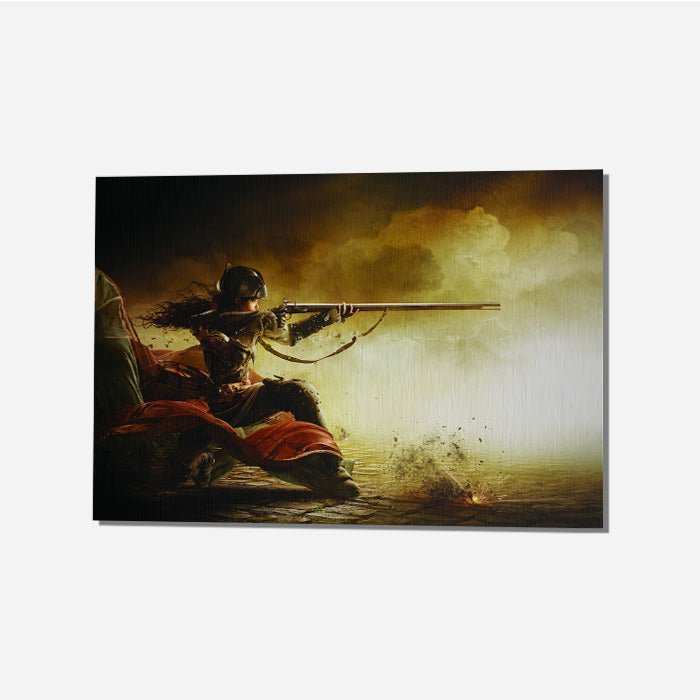 Aim and Fire - Assassin's Creed art - Premium Poster