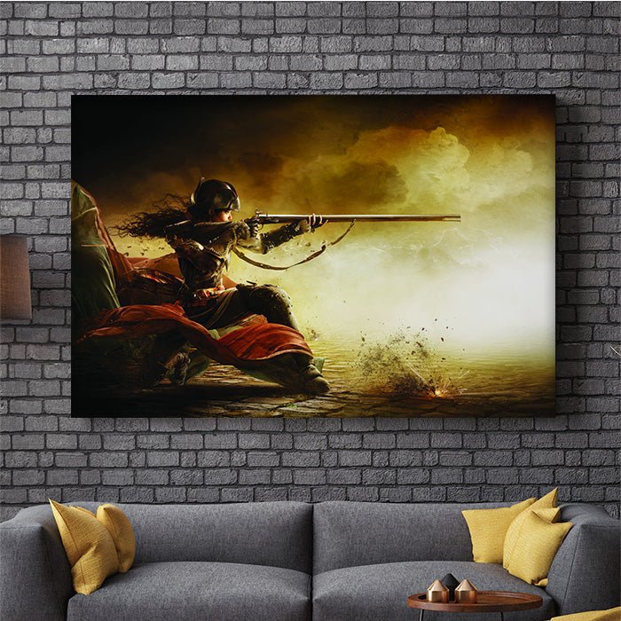 Aim and Fire - Assassin's Creed art - Giant Art