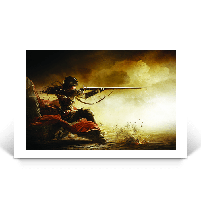 Aim and Fire - Assassin's Creed art - Fine Art Print