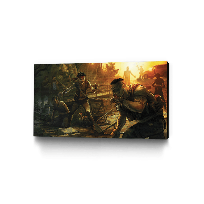 Amaru - Fighting the cartel - Six Siege art - Museum Canvas