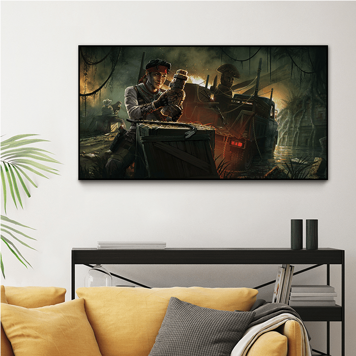 Amaru - The discover - Six Siege art - Fine Art Print