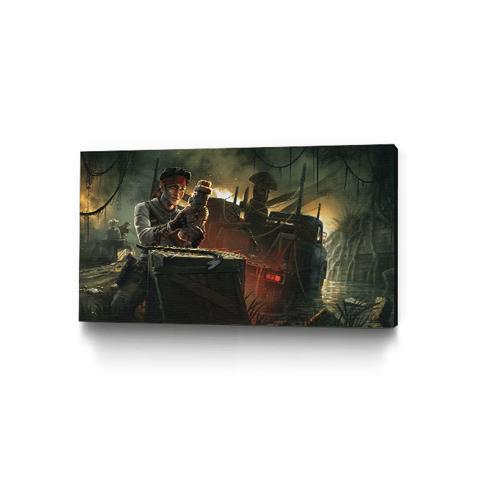 Amaru - The discover - Six Siege art - Museum Canvas