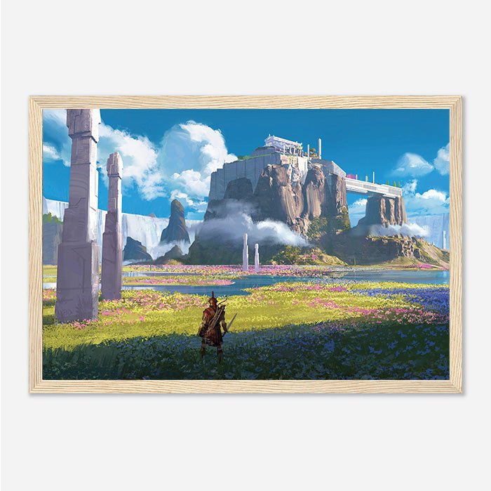 Asphodel Fields - Assassin's Creed art - Framed Print
