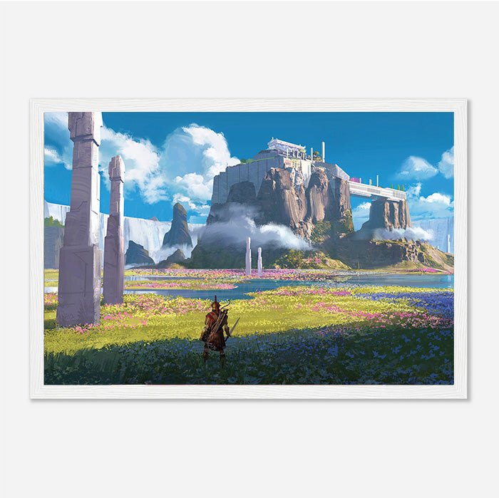 Asphodel Fields - Assassin's Creed art - Framed Print