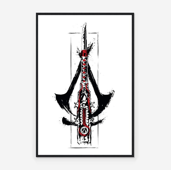 Assassin's Creed Shadows - Hidden Blade - Assassin's Creed art - Premium Poster