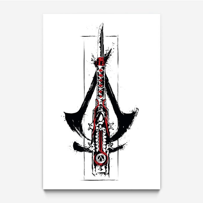 Assassin's Creed Shadows - Hidden Blade - Assassin's Creed art - Fine Art Print