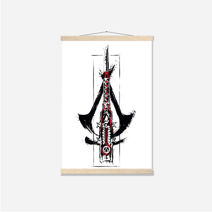 Assassin's Creed Shadows - Hidden Blade - Assassin's Creed art - Framed Print