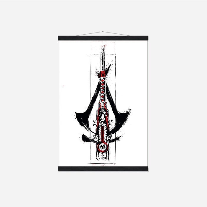 Assassin's Creed Shadows - Hidden Blade - Assassin's Creed art - Framed Print