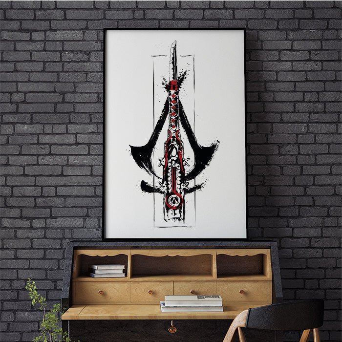 Assassin's Creed Shadows - Hidden Blade - Assassin's Creed art - Fine Art Print