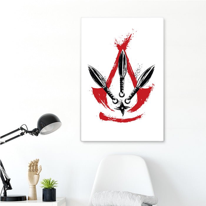 Assassin's Creed Shadows - Kunai and Shuriken - Assassin's Creed art - Fine Art Print