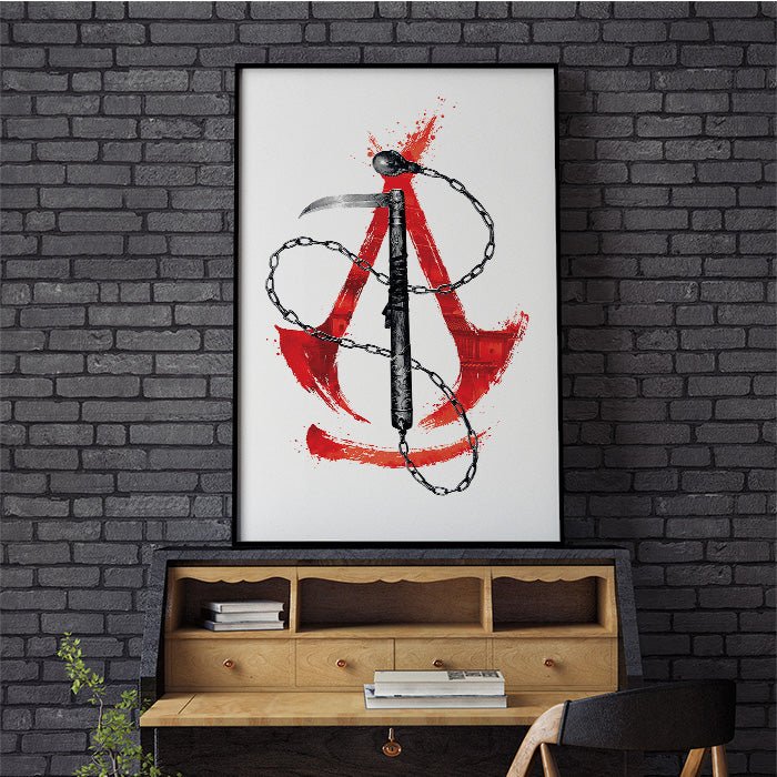 Assassin's Creed Shadows – Kusarigama - Assassin's Creed art - Fine Art Print