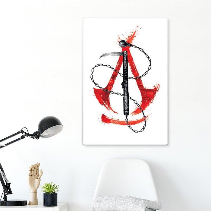 Assassin's Creed Shadows – Kusarigama - Assassin's Creed art - Fine Art Print