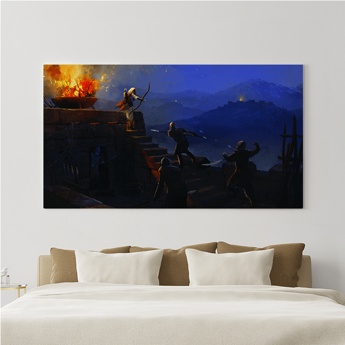 Assault - Assassin's Creed art - Fine Art Print