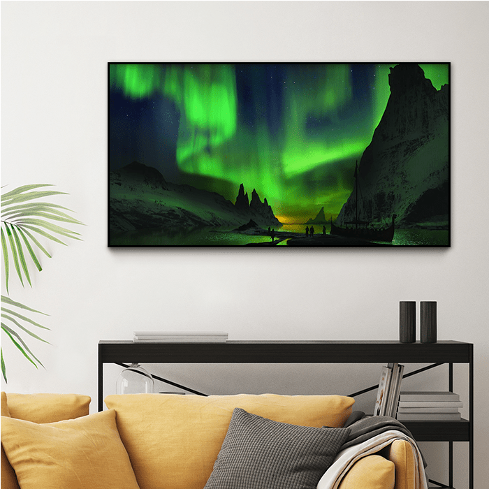 Aurora borealis - Assassin's Creed art - Fine Art Print