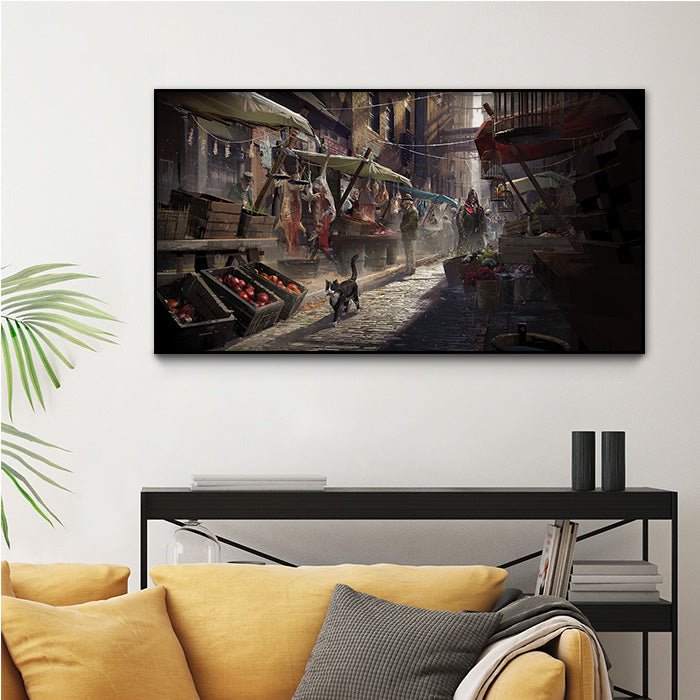 Back alley - Assassin's Creed art - Fine Art Print