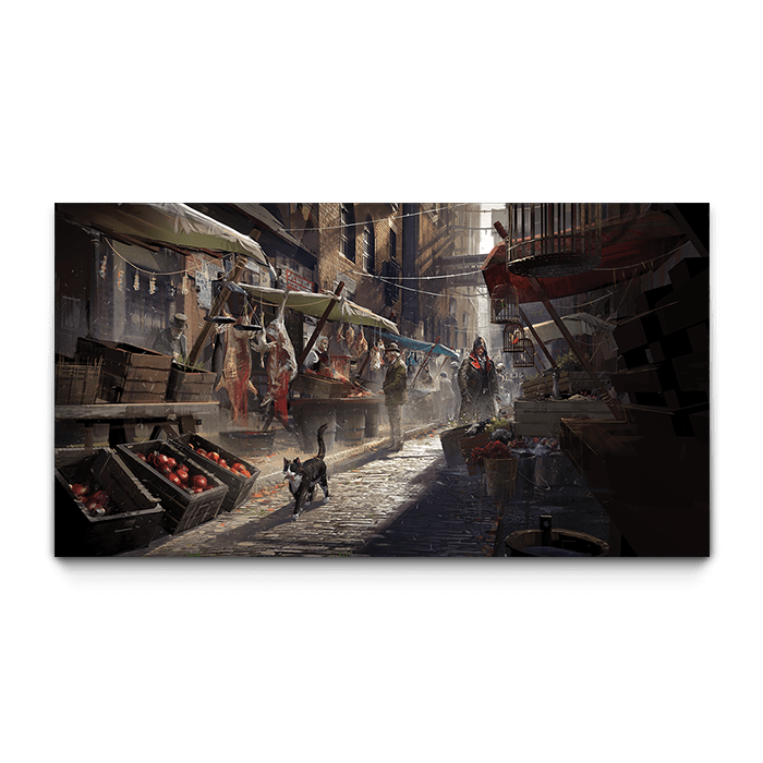 Back alley - Assassin's Creed art - Fine Art Print