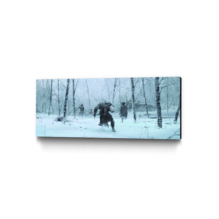 Battle Charge - Assassin's Creed art - Museum Canvas